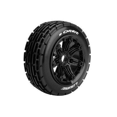 B-ORBIT SPORT 1/5 Baja přední 24mm hex, černé disky, 2 ks