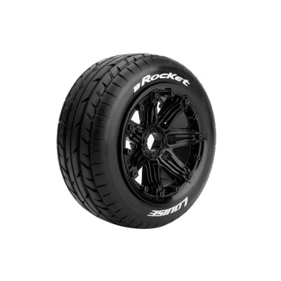 B-ROCKET SPORT 1/5 Baja přední 24mm hex, černé disky, 2 ks