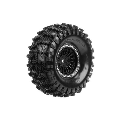 CR-ENDURO 1.9 - Kompletní kola s černými disky, 2 ks