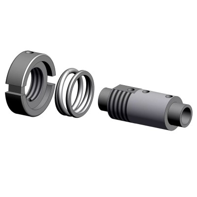 Osa kluzné spojky - set vč. pružiny a matky