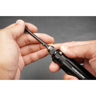 Set 1/4" bitů s rychloupínací rukojetí