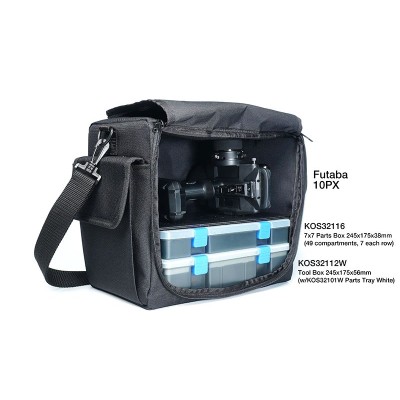 Víceúčelová taška pro vysílač i RC auta 1/16 a menší