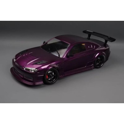 1/10 drift karoserie S15, čirá