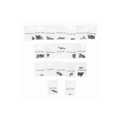 Kompletní set šroubků SBX buggy