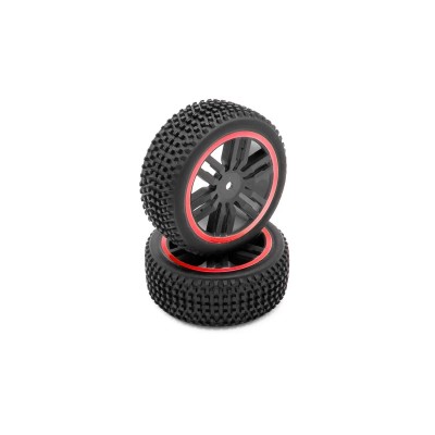 Zadní kola kompletní, 2 ks, červená