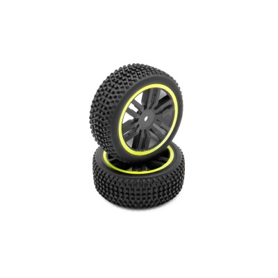 Zadní kola kompletní, 2 ks, žlutá