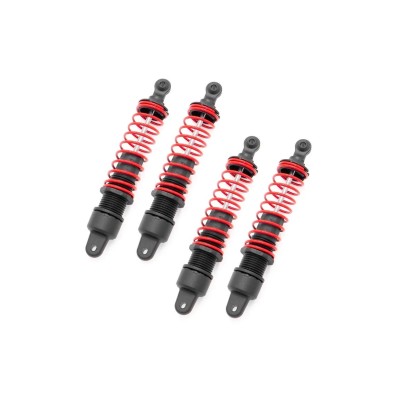 Set tlumičů SBX buggy, 4 ks, červená