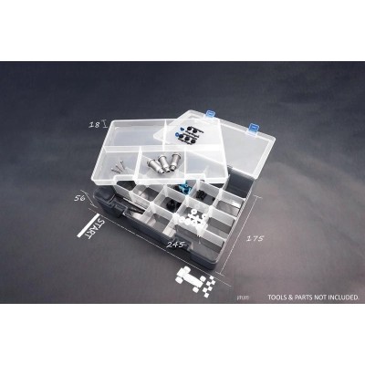 Dvouvrstvý box na díly 245x175x56 mm