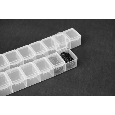 Box na díly 165x34x25 mm (7 přihrádek), 3 ks