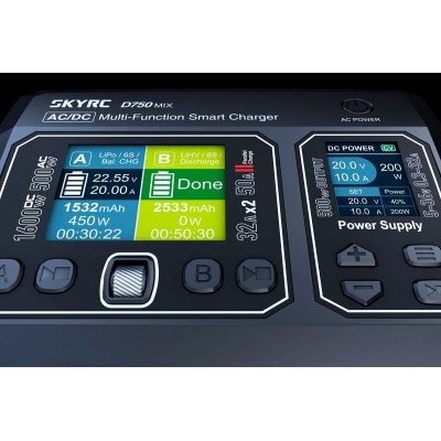 SKY RC D750 MIX nabíječ 1600W