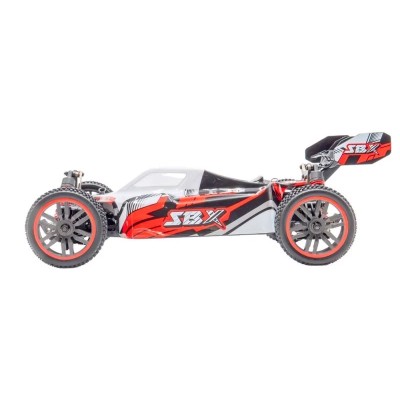 SBX Buggy 1/12 XL - 2.4GHz RTR (4WD), červená