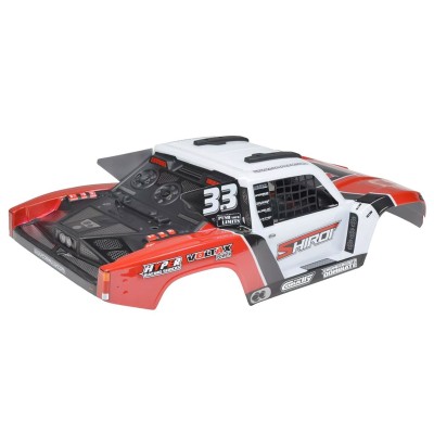 Polykarbonátová karoserie - SHIROI - lakovaná - červená - předřezaná - vč. Samolepek