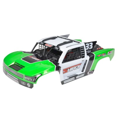 Polykarbonátová karoserie - SHIROI - lakovaná - zelená - předřezaná - vč. Samolepek