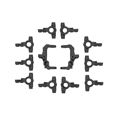 RC10B7 V2 Závěsy a těhlice řízení