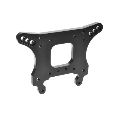 Hliníkové parohy/držáky tlumičů - přední - MT - 5mm - černé - 1 ks.