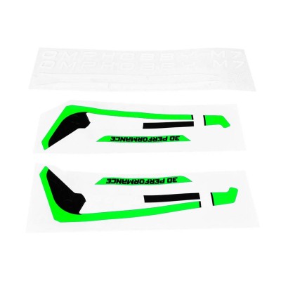 M7 sada nálepek - zelená