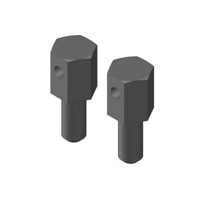 Držáky/čepy baterky, 2 ks.