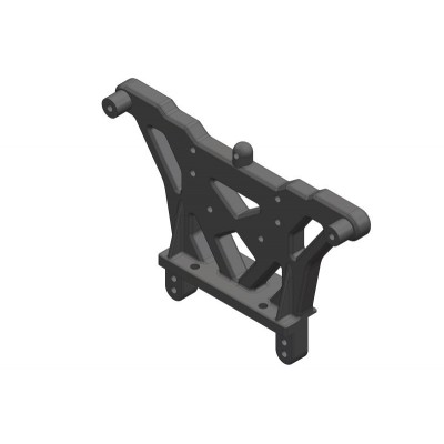 Zadní držáky/parohy tlumičů - kompositový plast, 1 ks.