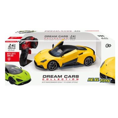 RE.EL Toys RC auto Maserati MC20 1:12 100% RTR 2,4 GHz žluté