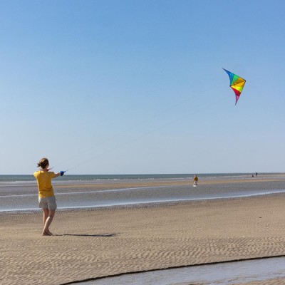 Sportovní drak Delta Hawk Neon Rainbow 72 x 146