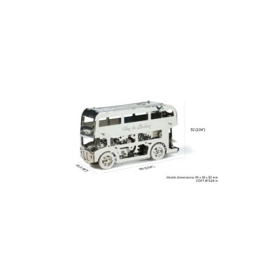 Time for Machine luxusní ocelová stavebnice Autobus
