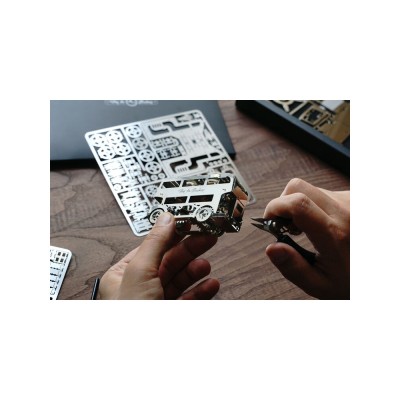 Time for Machine luxusní ocelová stavebnice Autobus