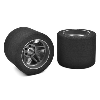 Attack MECHOVÁ GUMA - 1/8 GP - 37 shore - 76mm ZADNÍ - Carbon disk - 2 ks.