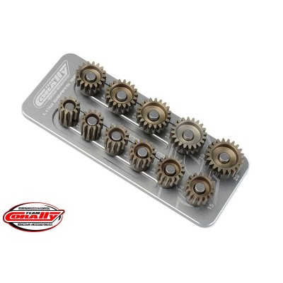 Hliníkový držák pastorků 32DP/5,0mm hřídel (pro jedenáct pastorků)