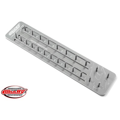 Hliníkový držák pastorků 64DP/3,17mm hřídel (pro třiadvacet pastorků)