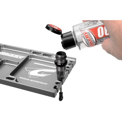 Multi-stojánek a držák - vaničky - pájecí držák - CNC frézovaný - barva titanová