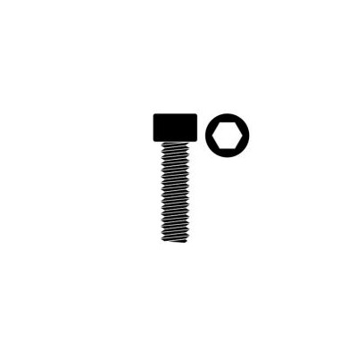 Ocelový Inbusový šroub s válcovou hlavou, M3x14mm, 10 ks.