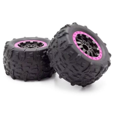 Kola kompletní fialová (2 ks)