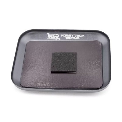 Hliníková magnetická miska šedá (105 x 85 mm)