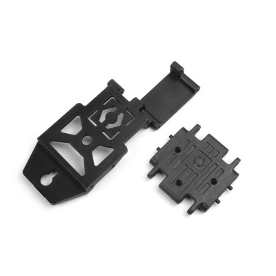 Středový díl a vzpěra podvozku