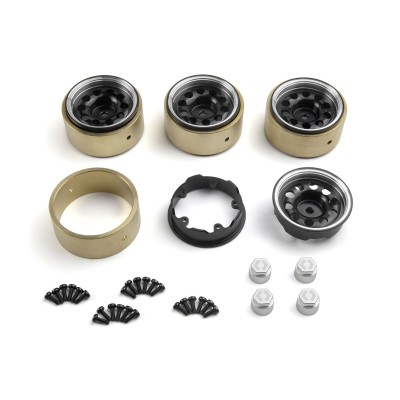 CS-10 hliníkové disky 1.2 (černé/4 ks)