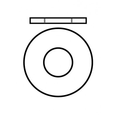 Ocelové vymezovací podložky/shim - 13x16x0,1mm - 10 ks.