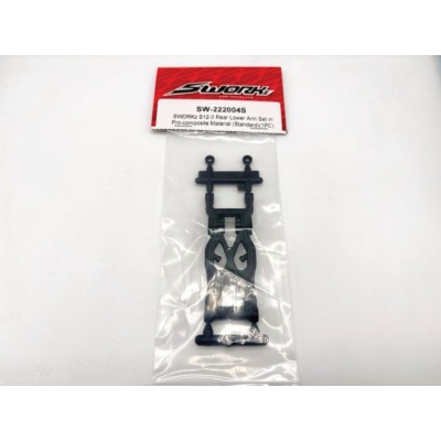 S12-3 Zadní spodní rameno zavěšení Pro-composite (Standard) (2 ks)