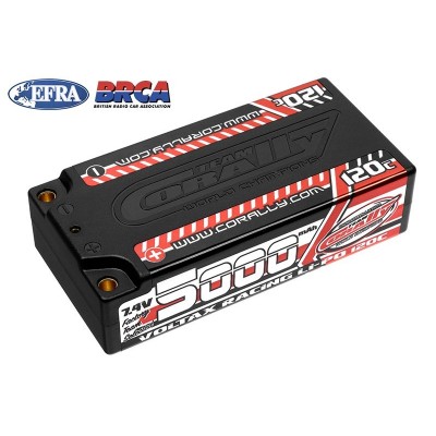 VOLTAX 120C LiPo LCG Shorty Hardcase-5000mAh-7.4V-G4 (37,0Wh)