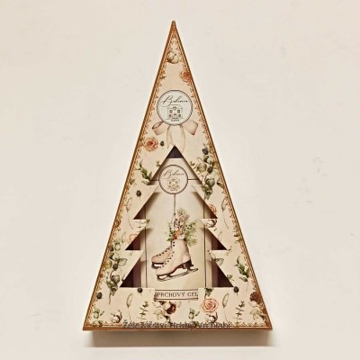 Vánoce GEL 100ml různé typy stromeček BOHEMIA