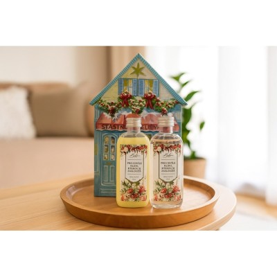 Dárková sada sprchový gel 100+100ml Šťastné vánoce