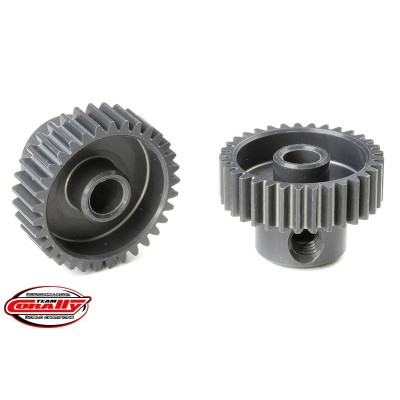 Hliníkový 7075 T6 tvrzený pastorek 33 zubů (modul 64DP)