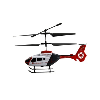 RC vrtulník EC135 CX licence Johanniter koaxiální, 3 kanály, RTF