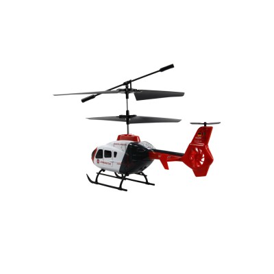RC vrtulník EC135 CX licence Johanniter koaxiální, 3 kanály, RTF
