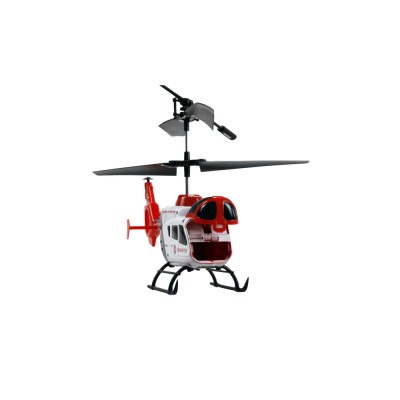 RC vrtulník EC135 CX licence Johanniter koaxiální, 3 kanály, RTF