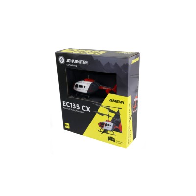 RC vrtulník EC135 CX licence Johanniter koaxiální, 3 kanály, RTF