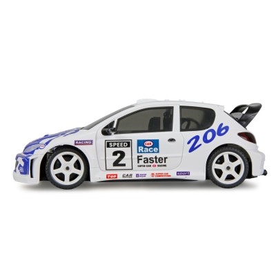 Driftovací RC auto PR28 Peugeot 206 s gyroskopem 4x4 1:28 RTR