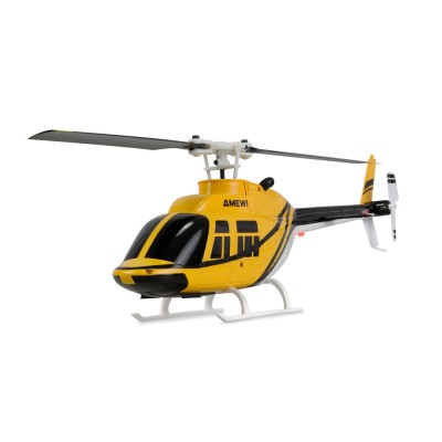 RC vrtulník Bell 206 Jet Ranger, 4kanálový, 6G, RTF