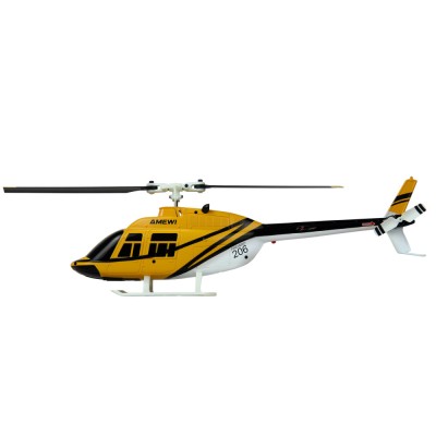 RC vrtulník Bell 206 Jet Ranger, 4kanálový, 6G, RTF