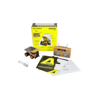 Mini kovový sklápěcí RC dumper, proporcionální, 8 kanálů, 1:64 RTR