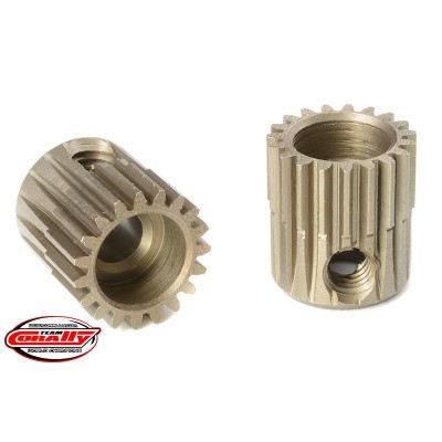 Ocelový tvrzený pastorek 19 zubů (modul 64DP)